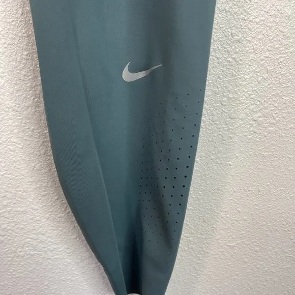 New WOMEN'S NIKE EPIC LUX RUNNING TIGHTS Size 3X Hasta Green - Picture 4 of 8